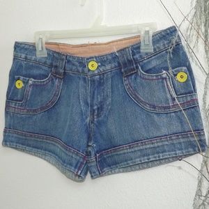 Medium Wash Blue Denim Jeans Shorts